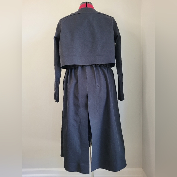 LULULEMON Lab trench, rain jacket, water resistant f coat in black SzM - Picture 4 of 12